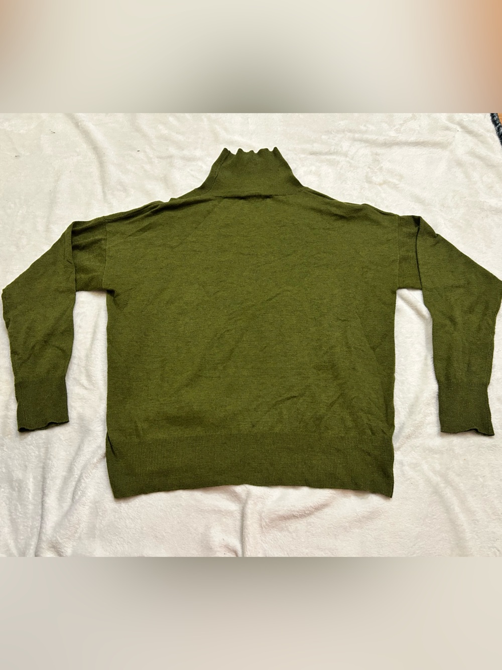 Kerisma Olive Green Turtleneck Sweater Euc — image 4 of 4